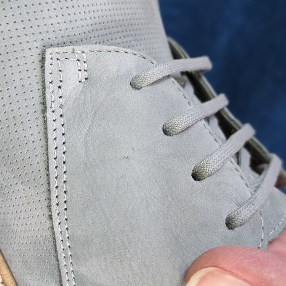 Ecco Modern Tailored Women's Lace Up Loafer,  Light Gray - Picture 11 of 16